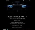 Rolls Royce Party. Партнер Имидж-студия КраSота 15.02.2018